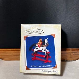 “A Pony for Christmas” Hallmark Keepsake Ornament